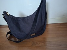 Borsa Borbonese Mezza Luna Media Colore Nero