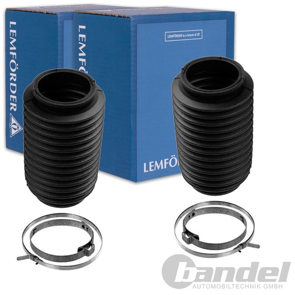 2X LemfÖRder Faltenbalg Lenkmanschette Passend FüR CitroËN XM Peugeot 405 406-image