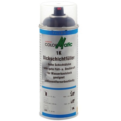 Colormatic 1K Dickschichtfüller hellgrau 400ml Professional Füller Acrylharz