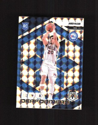 2024-25 Panini Mosaic - Epic Performers Jared McCain #13 Mosaic Prizm (RC)