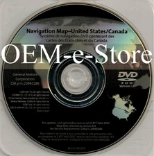 2009 2010 2011 2012 Chevrolet Traverse Navigation DVD U.S Canada Map Ver 9.3 OEM