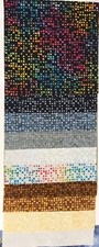 BATS-1001J // 10 piece Batik samples/remnants/scraps // 100 cotton