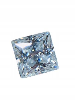 MOISSANITE WEISS Prinzessin 2,5x2,5mm