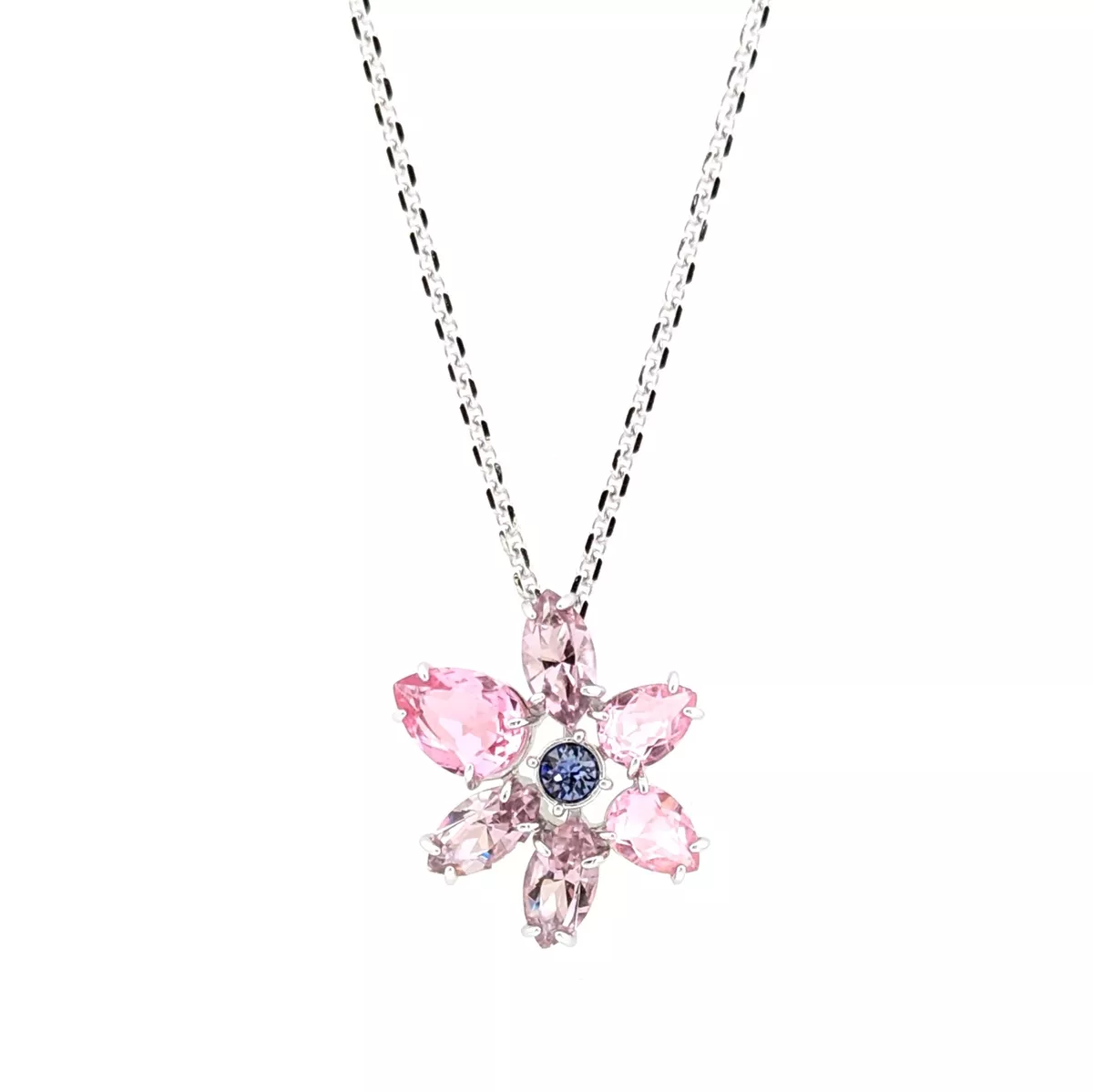 Swarovski Crystal Pink Heart Magic Wand Necklace – ArtGalleryZen