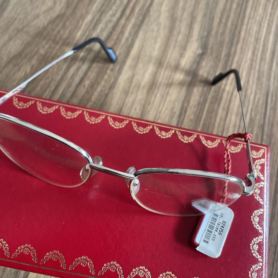 Auténtico. Nuevas gafas/gafas de sol Cartier vintage 15L. T8100.233 Foto 4 de 4