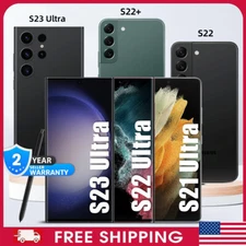 NEW Samsung Galaxy S23 Ultra/S22 Ultra/S22+ Plus/S22 All Colors Fully Unlocked