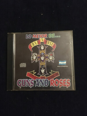 Guns N' Roses Appetite for Destruction Argentinien lo mejor de Best of CD rar