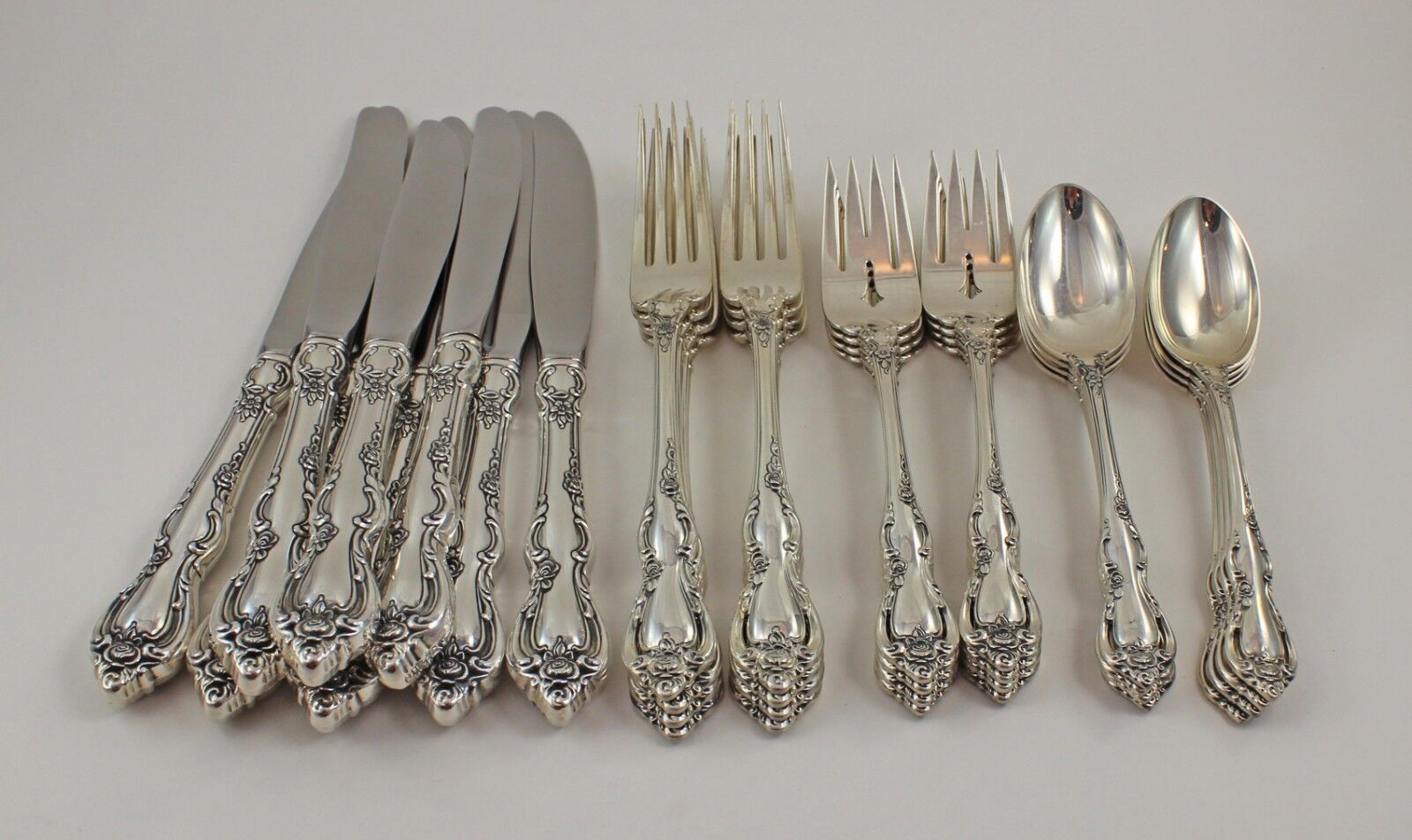 Towle Spanish Provincial Sterling Silver 8 Person Set - 32 Pieces - No Monogram 
