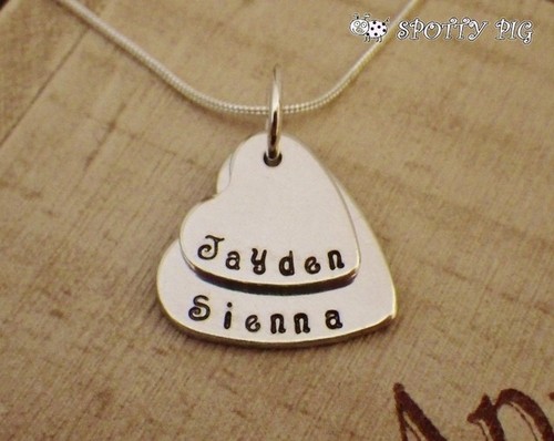 Personalised Necklace Childrens Names 