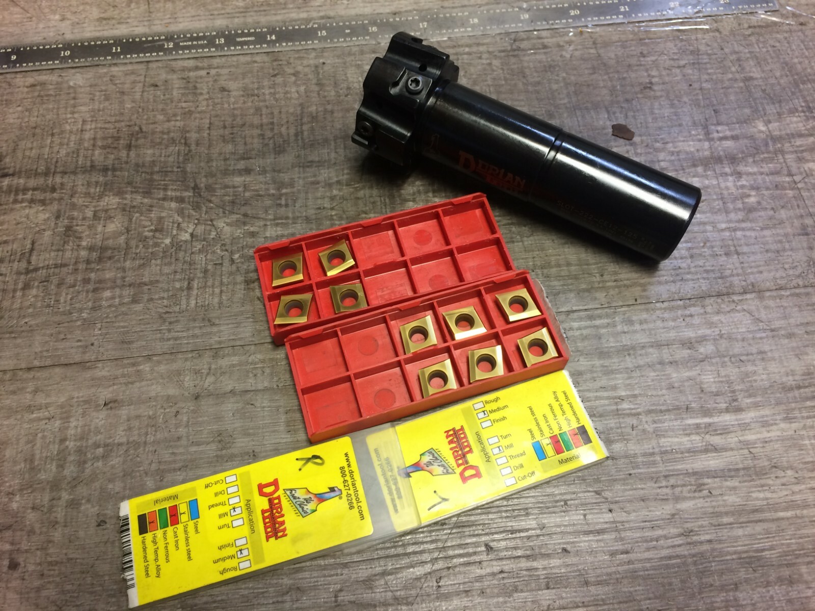 Dorian Tool Slot 222 Ce12 T Slot Cutter 1 1/4 X 2 7/32 " for sale