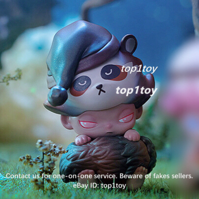 POP MART x DIMOO WORLD Forest Night Raccoon Mini Figure | eBay