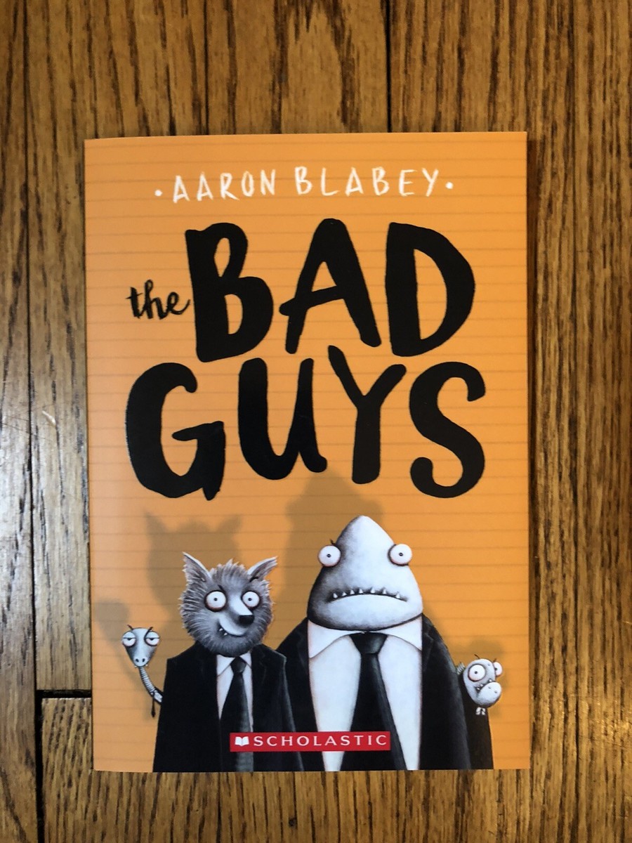 NEW 4 The Bad Guys Books Series by Aaron Blabey Book Lot, #1