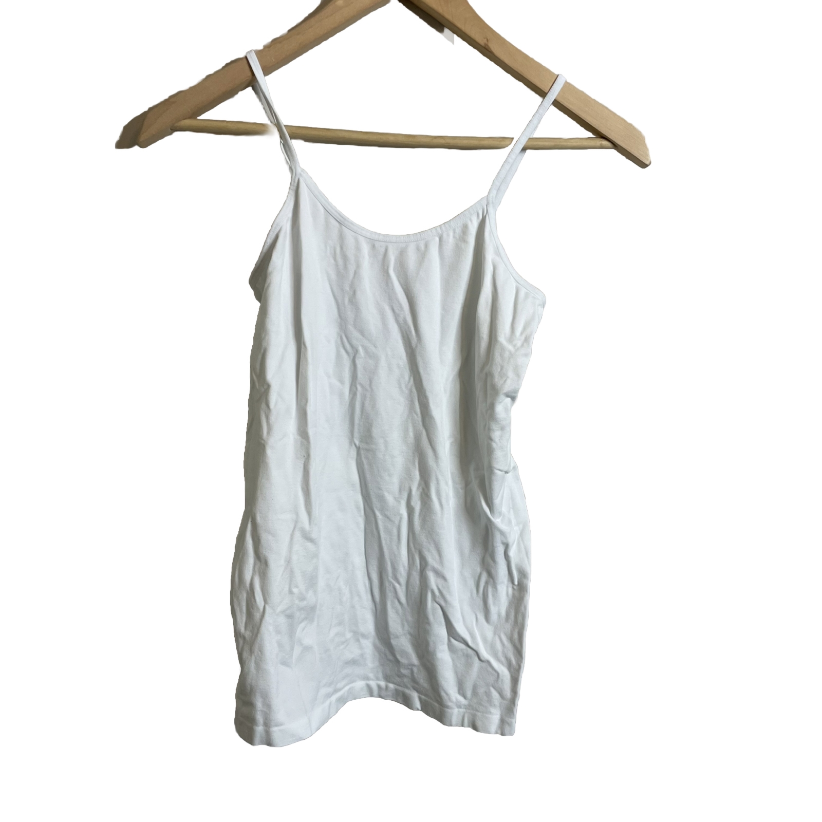 Tank Top Alya Womens White  Size S/M Spaghetti Strap-image