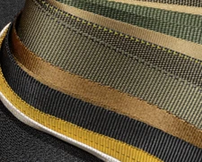 1.5"  Nylon Webbing Heavy Duty Weight Nylon Strap Black Khaki Dark Grey Green 