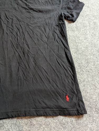 Polo Ralph Lauren Men's Medium T-Shirt Classic Fit Embroidered Logo Black - Picture 8 of 8