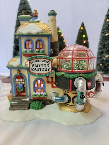 Dept 56 North Pole Twinkle Brite Glitter Factory EBay