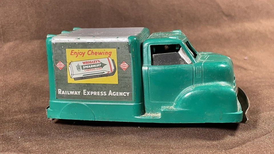 Винтажные игрушки Conway грузовик доставки, жевательная резинка Wrigley, железнодорожное экспресс-агентство - Изображение 2 из 4