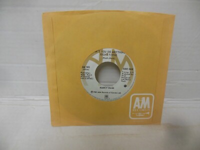 NANCY NASH nr mt 45 rpm CAN'T YOU DO ANYTHING RIGHT b/w STARTING ALL OVER AGAIN