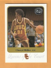 Cheryl Miller USC Trojans 2001 Greats of the Game #82 HOF Riverside California