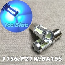 Back Up Reverse Light 1156 Ba15s 7506 P21w Ice Blue 33 Led Bulb W1 E