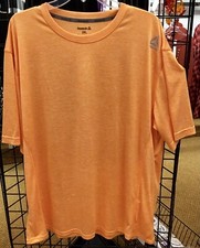 Reebok Loose Fit Casual T Shirt Orange NWT Preowned Size 2xl