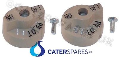 2 X ROBERTSHAW GAS VALVE PILOT KNOB HENNY PENNY MOORWOOD VULCAN IMPERIAL PITCO