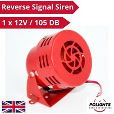 105db Backup Beeper Warning Alarm 12V Heavy Duty Reverse Signal Siren Lorry Van