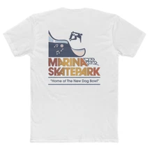 Marina Del Rey Skatepark shirt  reissue      (  Powell Mountain skateboard )