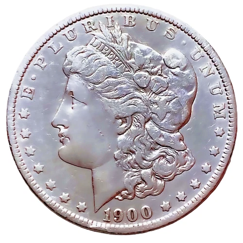 1900-O MORGAN SILVER DOLLAR SILVER $1 COIN XF/AU