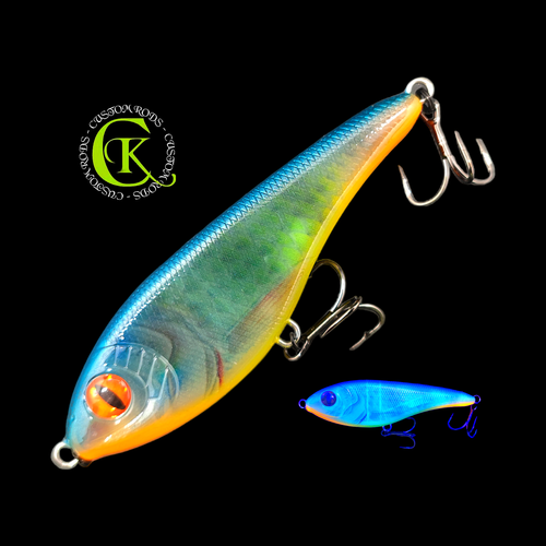 Popper 5,5cm Jerkbait Glider Topwater Twitchbait Wobbler Kunstköder