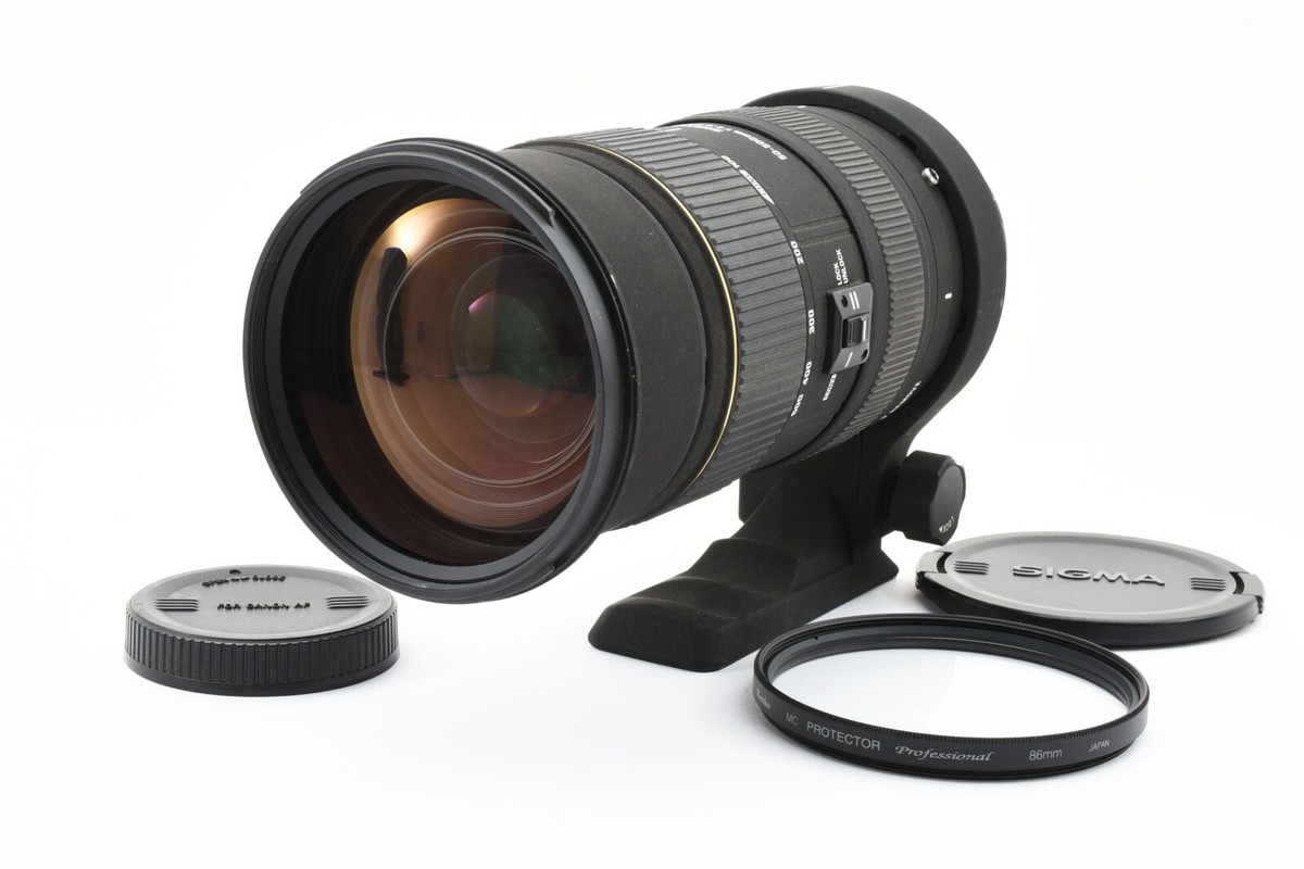 N Mint SIGMA EX 50-500mm f/4-6.3 APO DG HSM Canon w/Tripod mount 