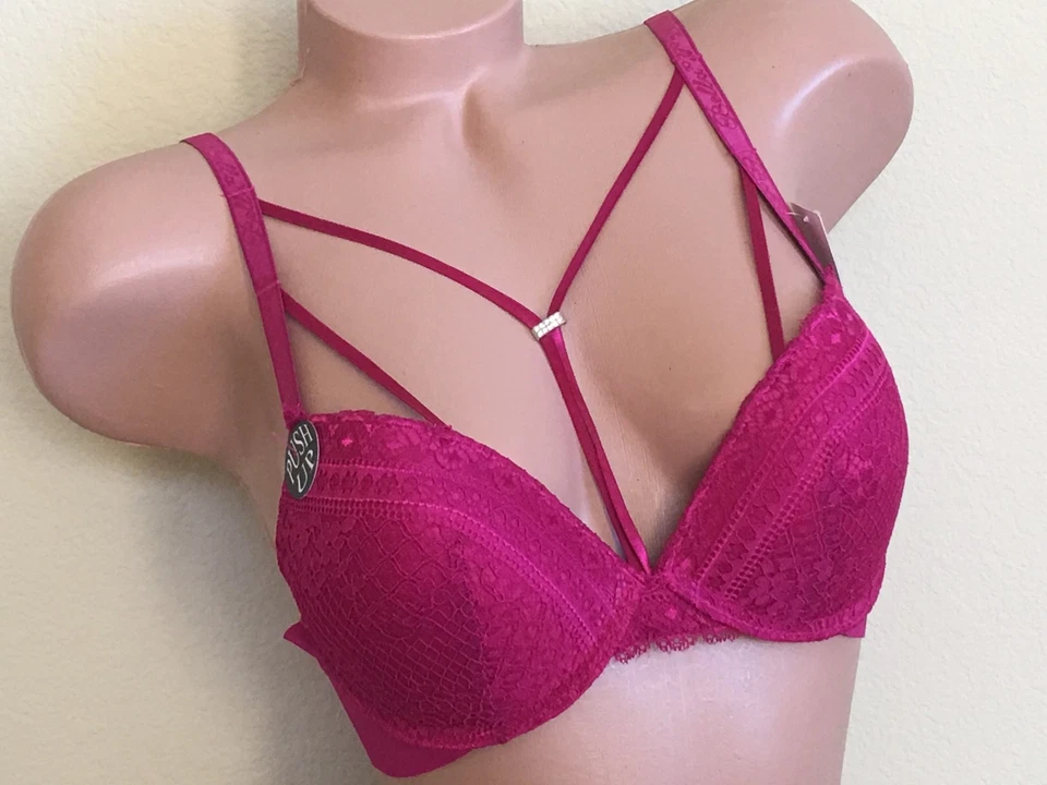 3 BRALETTE 6 SUTIÃS PUSH-UP MERGULHO SEXY RENDA SENSUAL COM TIRAS ENJAULADO 950 LOTE 32B-40C - Imagem 4 de 4