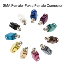 1pc SMA Female to Fakra A/B/C/D/E/F/G/H/I/K/Z Female Jack RF Coax Adapter NEW