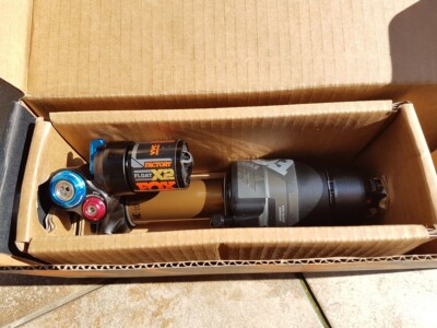 New FOX Factory FLOAT X2 Trunnion, 2-position rear shock, 205x65mm, Kashima, NEW