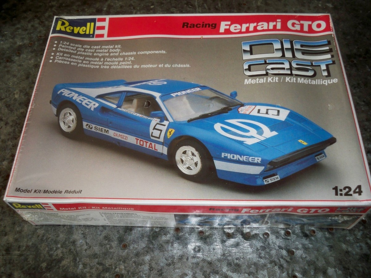 Revell Ferrari GTO 1:24 scale Metal Model Kit #8700 NEW SEALED
