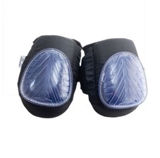 Image of KNEE PADS SET OF 2 GEL FILLED HEAVY DUTY KNEELING PROTECTORS WITH STRAPS