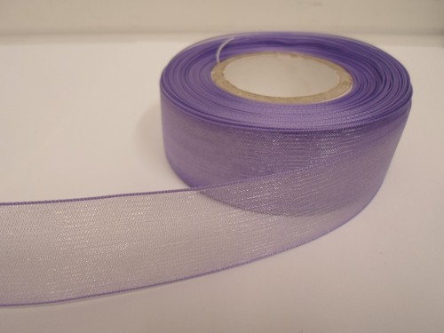 2 metres or Full Roll 3mm 9mm 15mm 25mm 40mm Sheer Organza Ribbon Tape Trim UK - Picture 15 of 27