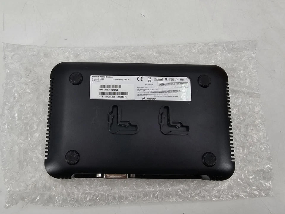 NComputing N-Series N400 Virtual Desktop No Power Supply - Image 3 of 4