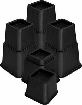 Utopia Bedding UB901 Adjustable Bed Furniture Risers - 8 Pieces