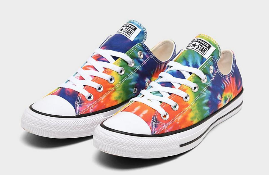 womens tie dye converse