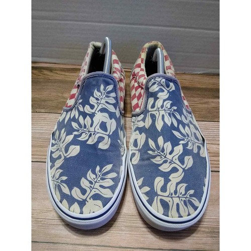 red checkered vans for men