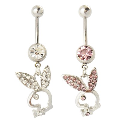 Piercing Nombril Banane 1 6 Mm 14 Gauge Pendant Fee Bleu Ou Rose Innovatis Suisse Ch