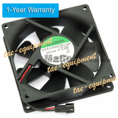 Sunon KDE2409PTB1-6A Fan 24V 3.6w 92*92*25MM 2Pin Cooling Fan