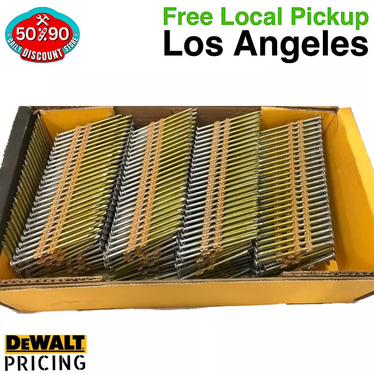 Dewalt ring shank nails sale