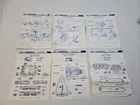 1987 Hasbro GIJoe Instructions Defiant Crawler, Gantry, Complete Set Blueprints