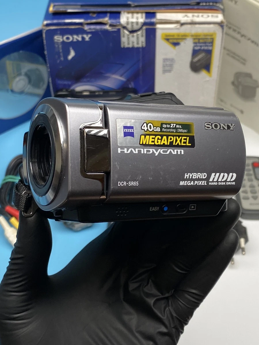 Sony Handycam DCR-SR65 HDD Digital Video Camera - Silver