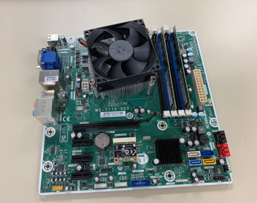 HP Motherboard MS-7778 VER:1.0 | AMD A8-5500 3.2GHz RADEON GRAPHICS | 4GB RAM - Bild 1 von 8