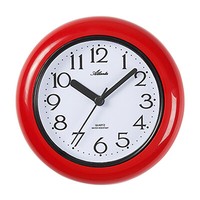 Atlanta Baduhr 454-1, Quarz, Rot, Wasserdicht, Gut Ablesbare Ziffern