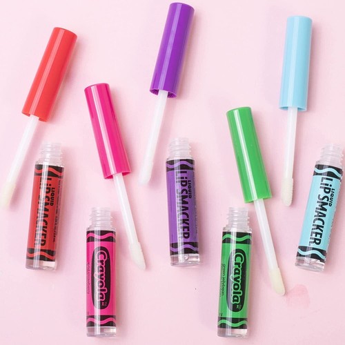 Lip Smacker best flavor forever flavor Crayola Liquid Lip Gloss Party Pack 5 pc - Picture 4 of 4