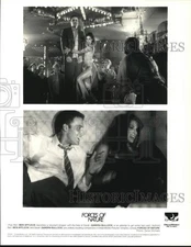 1999 Press Photo Ben Affleck & Sandra Bullock in "Forces of Nature" Movie